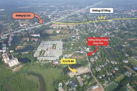 Đón sóng metro 5 em bán mảnh đất 100m2 full thổ view hồ điều hoà 5 phút ra trường đại học fpt