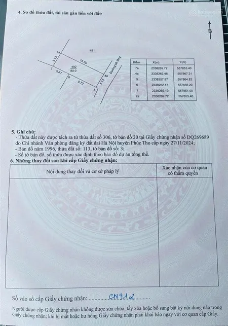 Cc cần tiền bán gấp đất đẹp ở võng xuyên, 33 triệu / m2, 80 m2 full thổ cư tài chính hơn 2 tỷ