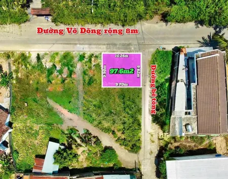Lô góc đường võ dõng vừa ở vừa kinh doanh buôn bán vĩnh trung ( tây nha trang )