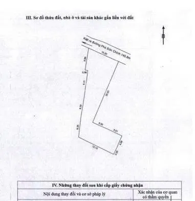 Bán đất kiệt đường phó đức chính, mân thái, sơn trà, dt 223m2, gần biển, giá 8 tỷ 850 tl