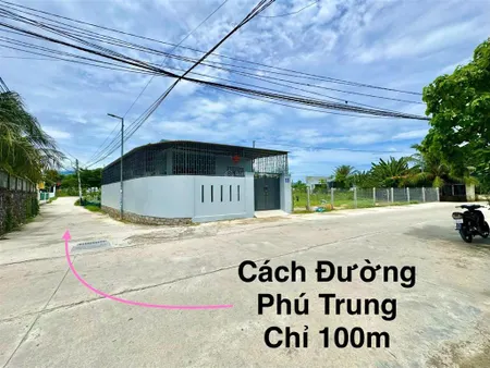 Bán lô đất phú trung, vĩnh thạnh ô tô tận nơi giá chỉ 1 tỷ 450