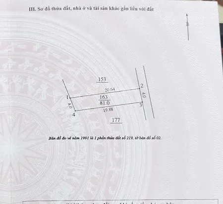 Bán mảnh đất 81m2 phúc lợi oto qua mt4m ngay sát trục đường oto tránh giá chỉ hơn 9 tỷ