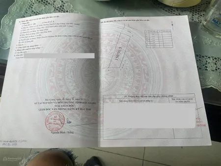 Chính chủ bán đất xuân hương lạng giang bắc giang. diện tích 90,5m2 giá 880tr