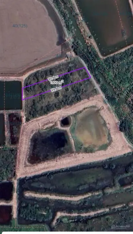 Bán đất lý nhơn, 1,6 triệu/m2, 1500 m2, hàng hiếm tại an thới đông, cần giờ