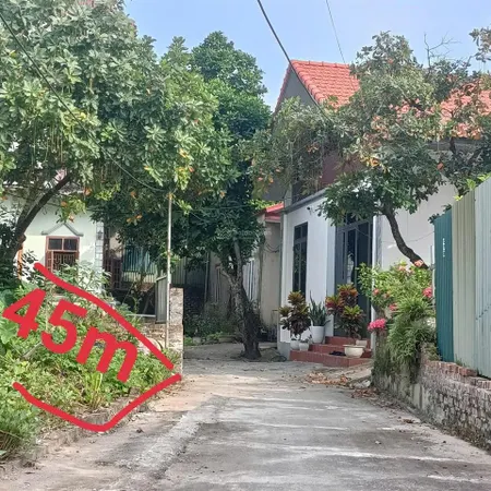 Đất đan nhiễm khánh hà thường tín 2ty450 45 m oto ngủ trong đất vô vàn tiện ích xung quanh.