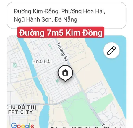Đất biển tân trà đường 7m5 kim đồng