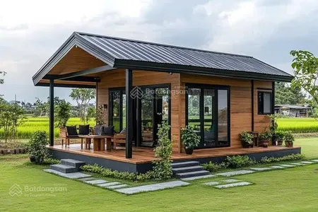 Làng mộc an mở bán 5 căn nhà kèm đất giá chỉ 1,3 tỷ, đồng hành cho thuê ngay 60/40, cách ql20 800m