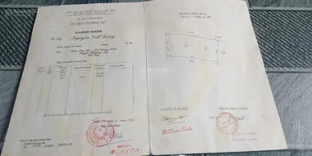 Bán đất tại xã hoàng diệu, chương mỹ, hà nội, 2,6 tỷ, 196 m2, pháp lý đầy đủ