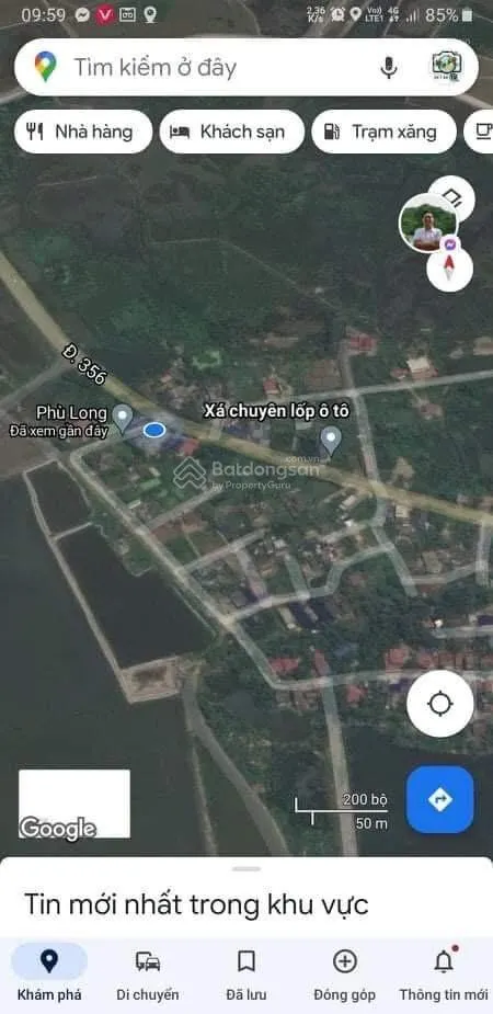 Lô đất view sông không gian sống hoà mình vào thiên nhiên