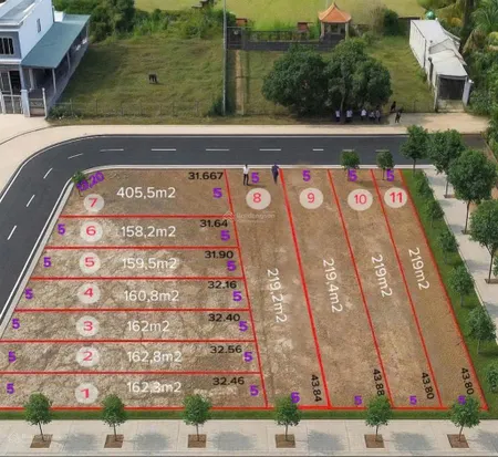 Duy nhất 7 nền thổ cư ngay cổng vinhomes hậu nghĩa, giá 1/4 vin, thổ cư 100%