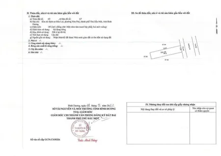Hàng hiếm đất tdc gần uỷ ban phường bình dương, dt 6,24x30 full, gần aeon mall, vsip2 mapple tree