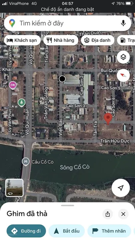 Bán lô huỳnh thị một sát sông,cách 2 lô ra đường 10 dt 100m2(5x20m) giá bán 4ty5, 0914 433 ***.