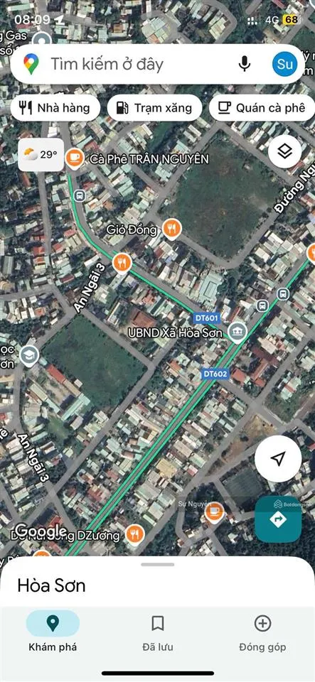 Cần bán lô đất 245m2 ngang 7m gần ngay ubnd xã hòa sơn giá tốt