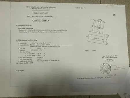 Bán đất tại hồ học lãm, 8,7 tỷ, 100m2, sơn trà, đà nẵng, cách biển du lịch mân thái 300m