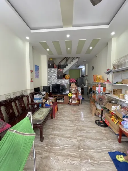 BÁN NHÀ MẶT TIỀN ĐƯỜNG 6M TRUNG MỸ TÂY 5 - TRUNG CHÁNH - HÓC MÔN - 3 TẦNG - 4X17 - NHỈNH 5 TỶ