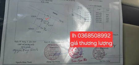 Bán đất 100m² ngang 6,67m giá 4 tỷ Xã Trung Giã
