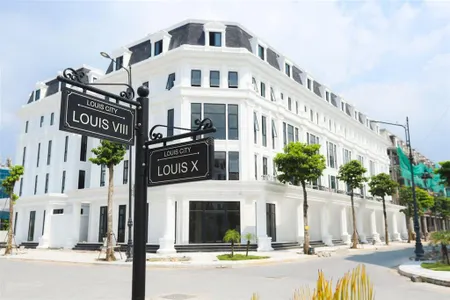 Hiếm! bán liền kề góc louis city hoàng mai, dt 198m2, 5 tầng giá 51.5 tỷ