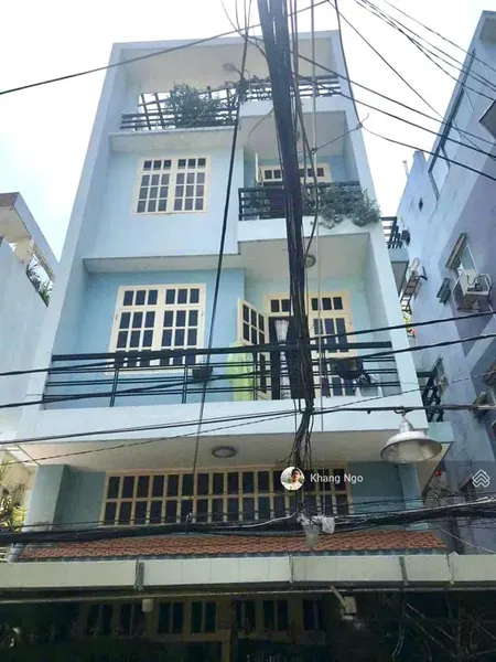 Bán nhà 4 tầng 70m2, 5x13m, hẻm 4m trần văn đang q3 9.4 tỷ