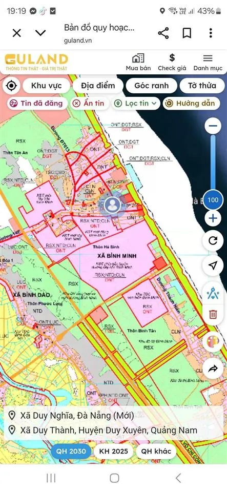 Bán nr đẹp tại thanh niên, bình minh, thăng bình, quảng nam, 1,4 tỷ, 126m2