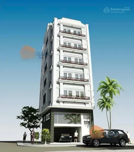 Khu phân lô phố thái hà 105m2 7 tầng thang máy oto tránh đỗ kinh doanh