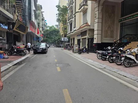 Mặt phố phạm hồng thái ba đình 2 mặt tiền vỉa hè kinh doanh gần hồ trúc bạch 60m2*5t 41.9ty