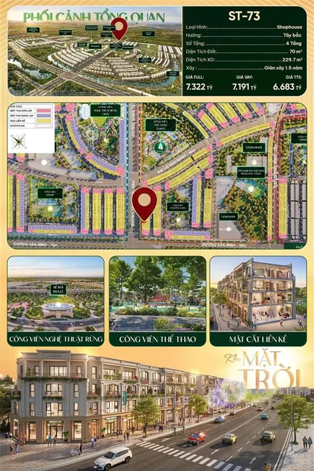 Quỹ 50 căn vin dương kinh view vườn hoa, đại lộ 68m sáng tạo, đại lộ 30m hoàng hôn, đl bình minh