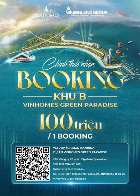 *chính thức nhận cọc thiện chí dự án vinhomes green paradises*