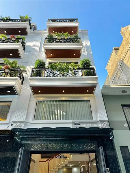 Nhà phố khu compound thành đô thạnh xuân 38, 1 lửng 3 lầu đường 10m thông, full nội thất