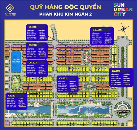 Bán liền kề 60m2 phân khu kim ngân 2, giá tts chỉ từ 6,2 tỷ. sổ đỏ lâu dài, tiềm năng tăng giá tốt