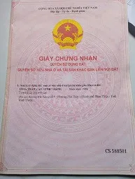 CHÍNH CHỦ CẦN BÁN NHÀ – THỔ CƯ 100%