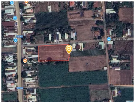 Bán đất 57919m² ngang 22m giá 130 triệu Xã Tân Phú