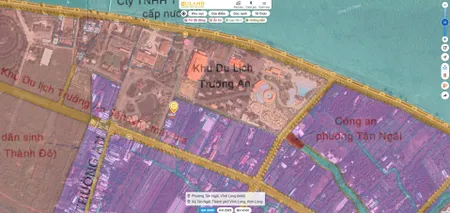 Bán đất cồn chim 209.4m² ngang 15m giá 1.47 tỷ ngay Trung Tâm Thương Mại Sensi Festi Phường Tân Ngãi