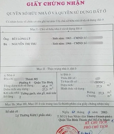 Bán nhà 28m2 hẻm thông Thành Mỹ, nở hậu hơn 3 tỷ