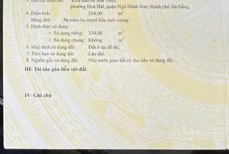 Chính chủ cần bán gấp lô mặt tiền bùi thế mỹ, 16,5 tỷ. 0905 210 ***