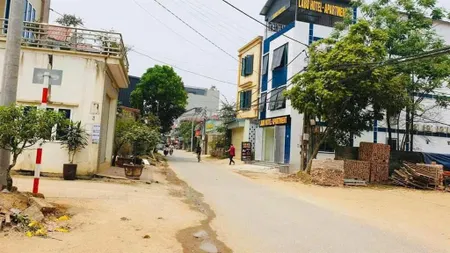 Bán đất 2 mặt tiền tân xã, hòa lạc, 100m², vị trí đắc địa, kinh doanh cực tốt, giá chỉ 3,5 tỷ