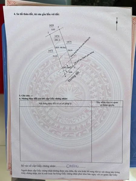 Bán đất 241m2, 2,85 tỷ tại tân phước khánh, tân uyên, bình dương