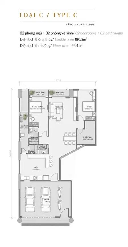 Bán nhanh, căn 198m2, căn mới, layout đẹp, giá cực tốt, chỉ 12.xtỷ. nhận nhà ngay