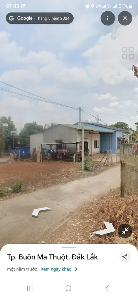 Bán đất 341.1m² ngang 11m giá 1.55 tỷ Xã Hòa Phú