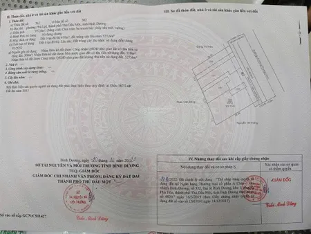 Cần bán đất tặng nhà mặt tiền đường lê hồng phong phú lợi