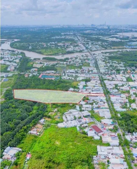 Bán gấp 14.100m2 (1,41ha) mặt tiền nguyễn văn tạo, 185 tỷ, hiệp phước, nhà bè