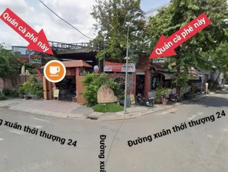 Bán nhà lô góc 2 mặt tiền đường 16x14m giá 14,2 tỷ Xuân Thới Thượng 24