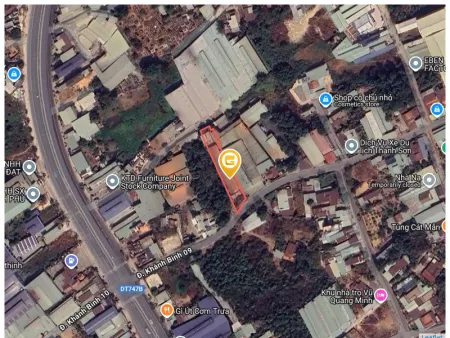 Bán nhà xưởng 1.270m2 có chứng nhận tài sản trên đất, chứng nhận PCCC, pháp lý đầy đủ.