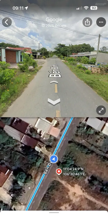 Bán đất 2165m² ngang 23m giá 7.14 tỷ Xã An Nhơn Tây