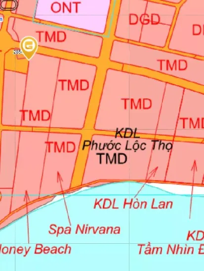 Đất ven Biển DT mở rộng-Mặt tiền 719 xuống Biển-Kê Gà-Tân Thành(Hàm Th Nam)-Lâm Đồng