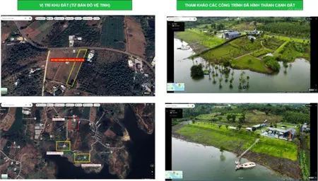Bán 2 sào đất 2 mặt tiền đường lâm san 4, ấp 2 lâm san đồng nai, hồ sông ray, giáp bà rịa