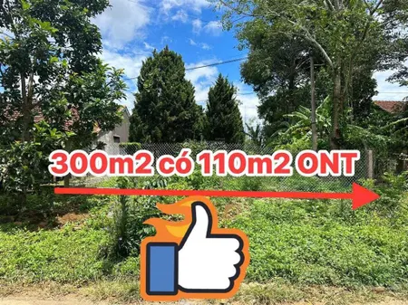Giá 990 triệu còn thương lượng bán lô đất mặt tiền đường dt643 cũ gần hoà vân hoà