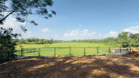 Bán 100m2 đông yên quốc oai view cánh đồng, mặt tiền rộng 7,9m. cách ql21 chỉ 500m