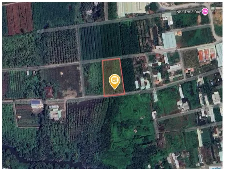 Bán đất 2942.8m² ngang 42m giá 9.5 tỷ Xã Đức Hòa
