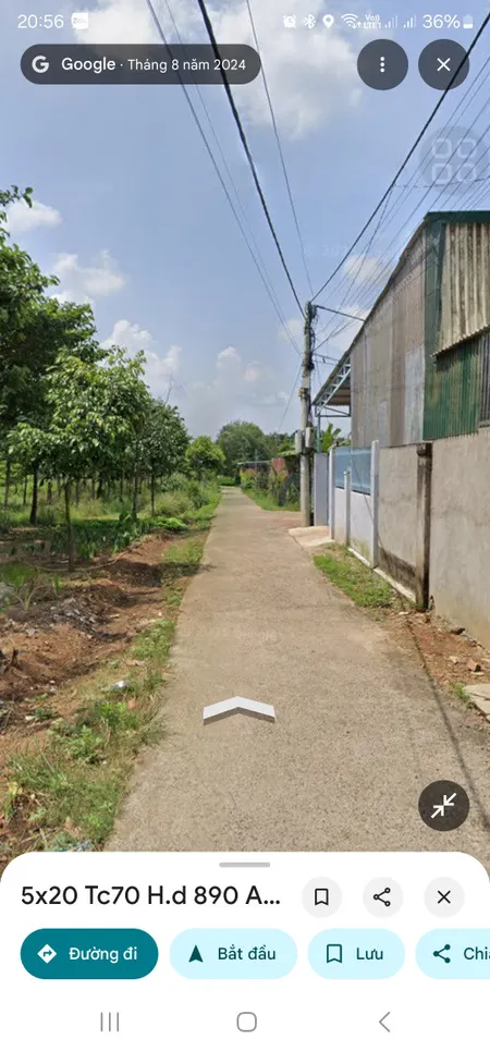 Bán đất 100m² ngang 5m giá 890 triệu Phường Thành Nhất