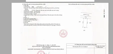Bán đất 150.5m² giá 6 tỷ Phường Dĩ An